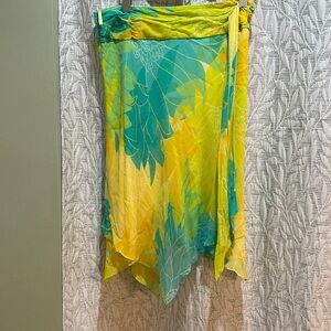 Banana Republic midi asymmetrical skirt size 10